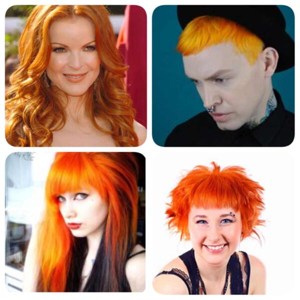 Berina : A19 golden orang : Permanent Hair Color Cream Hair Dye Professional Use