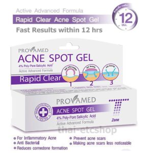 2 Tubes Provamed Acne Spot Gel-Cystic Acne Pimple Clear Skin Face Care Treatment