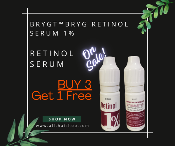 Cosmetic : Original Vit-A SERUM 10 ml. / bottle : Formula #3 by BRYG