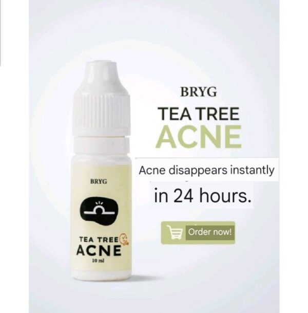 Cosmetic : Organic TEA TREE ACNE SERUM 10 ml. / bottle by BRYG (Really collapses in 24 hrs) - Image 4